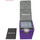 Docsmagic.de Premium Magnetic Flip Box (100) Purple + Deck Divider - MTG - PKM - YGO - Kartenbox Lila