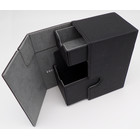 Docsmagic.de Premium Magnetic Tray Box (100) Black + Deck...