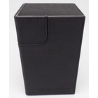 Docsmagic.de Premium Magnetic Tray Box (100) Black + Deck Divider - MTG - PKM - YGO - Kartenbox Schwarz