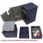 Docsmagic.de Premium Magnetic Tray Box (100) Blue + Deck...