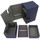 Docsmagic.de Premium Magnetic Tray Box (100) Blue + Deck Divider - MTG - PKM - YGO - Kartenbox Blau