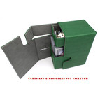 Docsmagic.de Premium Magnetic Tray Box (100) Green + Deck...