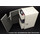 Docsmagic.de Premium Magnetic Tray Box (100) White + Deck Divider - MTG - PKM - YGO - Kartenbox Weiss
