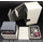 Docsmagic.de Premium Magnetic Tray Box (100) White + Deck Divider - MTG - PKM - YGO - Kartenbox Weiss