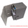 Docsmagic.de Premium Magnetic Tray Box (100) Silver + Deck Divider - MTG - PKM - YGO - Kartenbox Silber