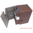 Docsmagic.de Premium Magnetic Tray Box (100) Brown + Deck...