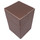 Docsmagic.de Premium Magnetic Tray Box (100) Brown + Deck Divider - MTG - PKM - YGO - Kartenbox Braun