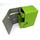 Docsmagic.de Premium Magnetic Tray Box (100) Light Green + Deck Divider - MTG - PKM - YGO - Kartenbox Hellgrün