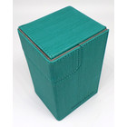 Docsmagic.de Premium Magnetic Tray Box (100) Mint + Deck Divider - MTG - PKM - YGO - Kartenbox Aqua
