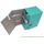 Docsmagic.de Premium Magnetic Tray Box (100) Mint + Deck Divider - MTG - PKM - YGO - Kartenbox Aqua