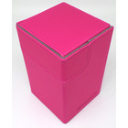 Docsmagic.de Premium Magnetic Tray Box (100) Pink + Deck Divider - MTG - PKM - YGO - Kartenbox Rosa