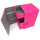 Docsmagic.de Premium Magnetic Tray Box (100) Pink + Deck Divider - MTG - PKM - YGO - Kartenbox Rosa