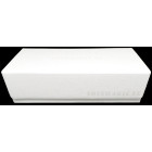 Docsmagic.de Premium 2-Row Trading Card Storage Box White + Trays & Divider - MTG PKM YGO - Aufbewahrungsbox Weiss