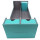Docsmagic.de Premium 2-Row Trading Card Storage Box Mint + Trays & Divider - MTG PKM YGO - Aufbewahrungsbox Aqua