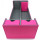 Docsmagic.de Premium 2-Row Trading Card Storage Box Pink + Trays & Divider - MTG PKM YGO - Aufbewahrungsbox Rosa