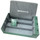 Docsmagic.de Premium 3-Row Trading Card Storage Box Green + Trays & Divider - MTG PKM YGO - Aufbewahrungsbox Grün