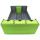 Docsmagic.de Premium 3-Row Trading Card Storage Box Light Green + Trays & Divider - MTG PKM YGO - Aufbewahrungsbox Hellgrün