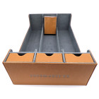Docsmagic.de Premium 3-Row Trading Card Storage Box Gold...