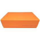 Docsmagic.de Premium 3-Row Trading Card Storage Box Orange + Trays & Divider - MTG PKM YGO - Aufbewahrungsbox