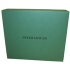 Docsmagic.de Premium 4-Row Trading Card Storage Box Green...