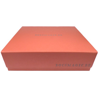 Docsmagic.de Premium 4-Row Trading Card Storage Box Copper + Trays & Divider - MTG PKM YGO - Aufbewahrungsbox Kupfer