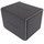 Docsmagic.de Premium Magnetic Sideflip Box 100 Black + Deck Divider - MTG - PKM - YGO - Kartenbox Schwarz