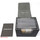 Docsmagic.de Premium Magnetic Sideflip Box 100 Black + Deck Divider - MTG - PKM - YGO - Kartenbox Schwarz