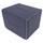 Docsmagic.de Premium Magnetic Sideflip Box 100 Blue + Deck Divider - MTG - PKM - YGO - Kartenbox Blau