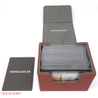 Docsmagic.de Premium Magnetic Sideflip Box 100 Copper + Deck Divider - MTG - PKM - YGO - Kartenbox Kupfer