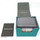 Docsmagic.de Premium Magnetic Sideflip Box 100 Mint + Deck Divider - MTG - PKM - YGO - Kartenbox Aqua