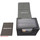 Docsmagic.de Premium Magnetic Sideflip Box 80 Black + Deck Divider - MTG - PKM - YGO - Kartenbox Schwarz