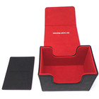 Docsmagic.de Premium Magnetic Sideflip Box 80 Black/Red +...