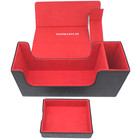 Docsmagic.de Premium Magnetic Tray Long Box Black/Red...