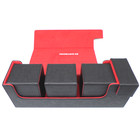 Docsmagic.de Premium Magnetic Tray Long Box Black/Red...