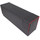 Docsmagic.de Premium Magnetic Tray Long Box Black/Red Medium + 3 Flip Boxes - Schwarz/Rot