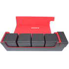 Docsmagic.de Premium Magnetic Tray Long Box Black/Red...