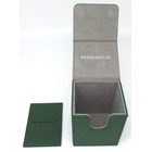 Docsmagic.de Premium Magnetic Tray Long Box Black/Red Large + 4 Flip Boxes Mix 1- Schwarz/Rot