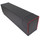 Docsmagic.de Premium Magnetic Tray Long Box Black/Red Large + 4 Flip Boxes Mix 1- Schwarz/Rot