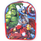 Marvel Avengers Geschenkset Rucksack + Geldbörse + Isoliertasche + Trinkflasche + Pausenbrotdose - Offiziell Lizensiert - Backpack + Coin Purse + Lunch Bag + Sports Bottle + Sandwich Box - Gift Bundle