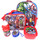 Marvel Avengers Geschenkset Rucksack + Geldbörse + Isoliertasche + Trinkflasche + Pausenbrotdose - Offiziell Lizensiert - Backpack + Coin Purse + Lunch Bag + Sports Bottle + Sandwich Box - Gift Bundle
