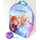 Disney Frozen Geschenkset Rucksack + Geldbörse + Isoliertasche + Trinkflasche + Pausenbrotdose - Offiziell Lizensiert - Backpack + Coin Purse + Lunch Bag + Sports Bottle + Sandwich Box - Gift Bundle