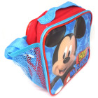 Disney Mickey Mouse Geschenkset Rucksack + Geldbörse + Isoliertasche + Trinkflasche + Pausenbrotdose - Offiziell Lizensiert - Backpack + Coin Purse + Lunch Bag + Sports Bottle + Sandwich Box - Gift Bundle