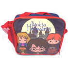 Harry Potter Geschenkset Rucksack + Geldbörse + Isoliertasche + Trinkflasche + Pausenbrotdose - Offiziell Lizensiert - Backpack + Coin Purse + Lunch Bag + Sports Bottle + Sandwich Box - Gift Bundle