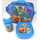 Dragon Ball Z Geschenkset Isoliertasche + Trinkflasche + Pausenbrotdose - Offiziell Lizensiert - Lunch Bag + Sports Bottle + Sandwich Box - Gift Bundle