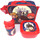 Harry Potter Geschenkset Isoliertasche + Trinkflasche + Pausenbrotdose - Offiziell Lizensiert - Lunch Bag + Sports Bottle + Sandwich Box - Gift Bundle