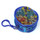 Dragon Ball Z Geldbörse Portemonnaie - Offiziell Lizensiert - 8 cm - Rund - Zip-Verschluss - Schlüsselanhänger - Coin Purse