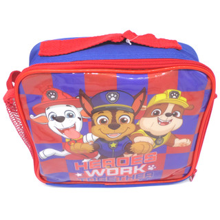 Paw Patrol Isolierte Kühltasche  - Offiziell Lizensiert - 20 x 18 x 9 cm - Zip-Verschluss - Tragegurt - Insulated Lunch Bag