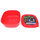Marvel Avengers Pausenbrotdose  - Offiziell Lizensiert - 13.5 x 13.5 x 6 cm - PVC-frei - PP Kunststoff - Sandwich Box