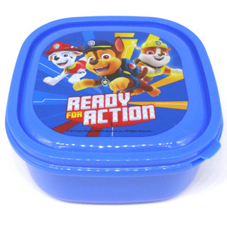 Paw Patrol Pausenbrotdose  - Offiziell Lizensiert - 13.5 x 13.5 x 6 cm - PVC-frei - PP Kunststoff - Sandwich Box