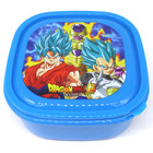 Dragon Ball Z Pausenbrotdose  - Offiziell Lizensiert - 13.5 x 13.5 x 6 cm - PVC-frei - PP Kunststoff - Sandwich Box